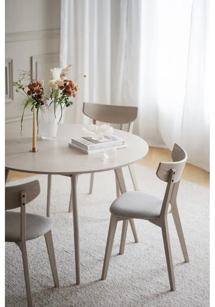 Bézs-natúr színű étkezőszék Ami – Rowico