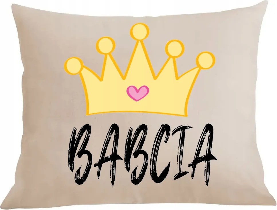 Párna párnahuzat Nagymama királynő Ajándék Nagymama napjára