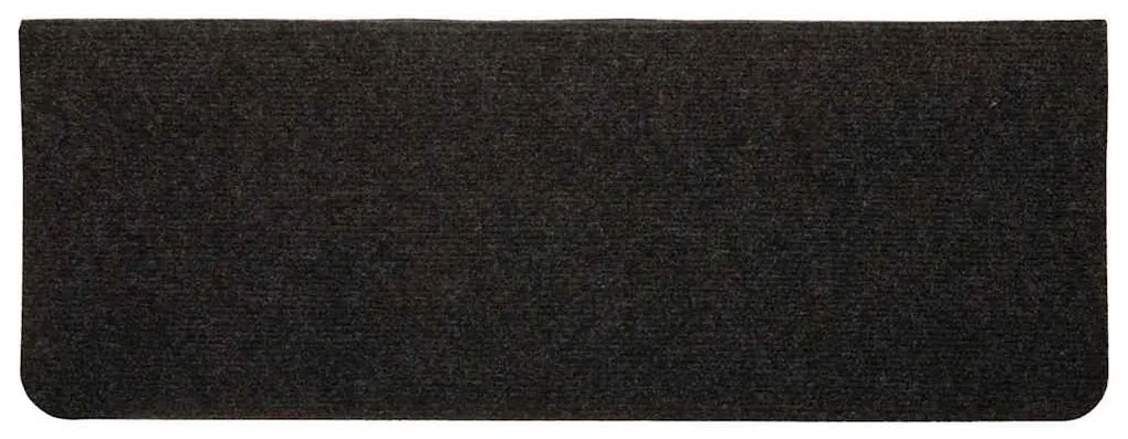 30 db fekete öntapadó lépcsőszőnyeg 65 x 24,5 x 3,5 cm