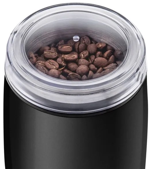 Sencor - Elektromos kávébab daráló 60 g 150W/230V fekete/króm