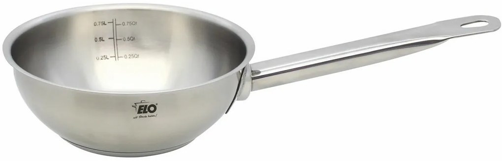 Elo 24720 Rozsdamentes acél serpenyő Profi Cuisine20 cm, 1,5 l, 1,5 l