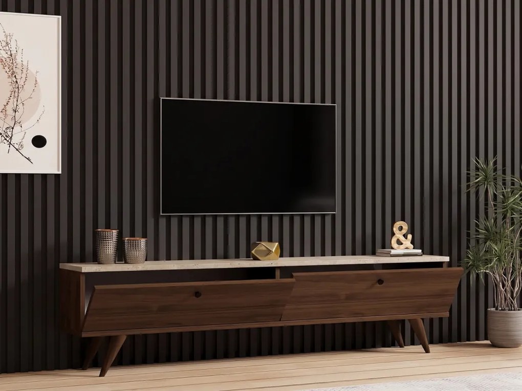 Paris - Walnut, Travertine