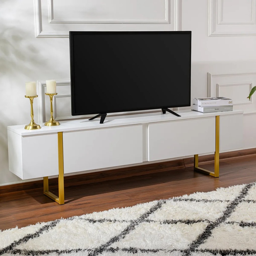 TV asztal Serenity White