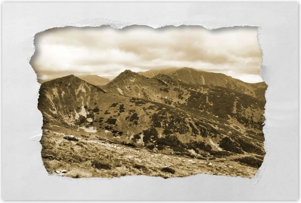 Poszterek 90x60 Tátra Lengyel hegyek Kilátás