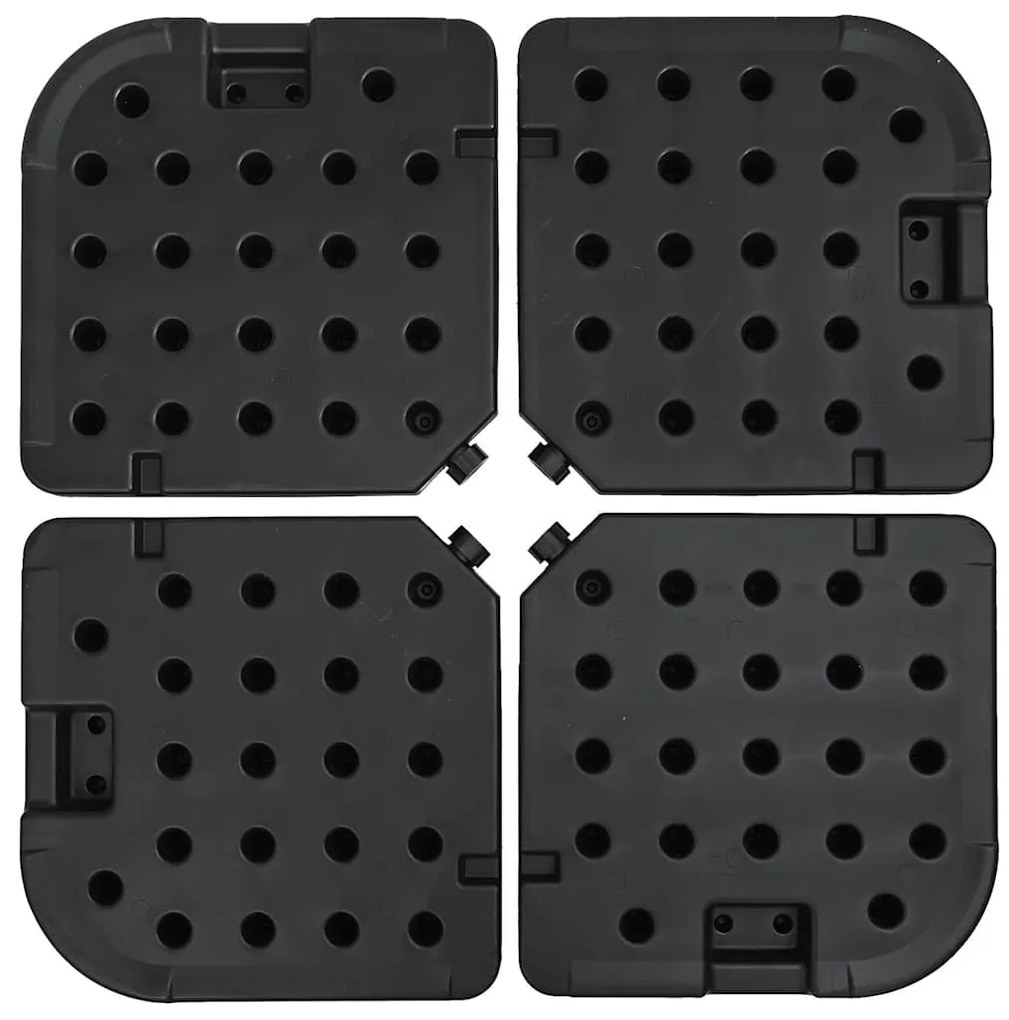 Hordozható homokkal/vízzel tölthető napernyőtalp 60 L