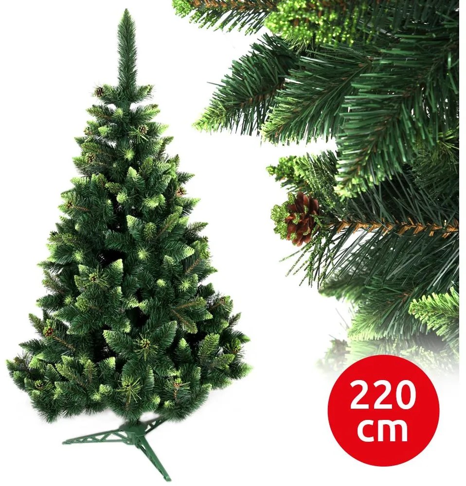ANMA Karácsonyfa SAL 220 cm borókafenyő AM0103
