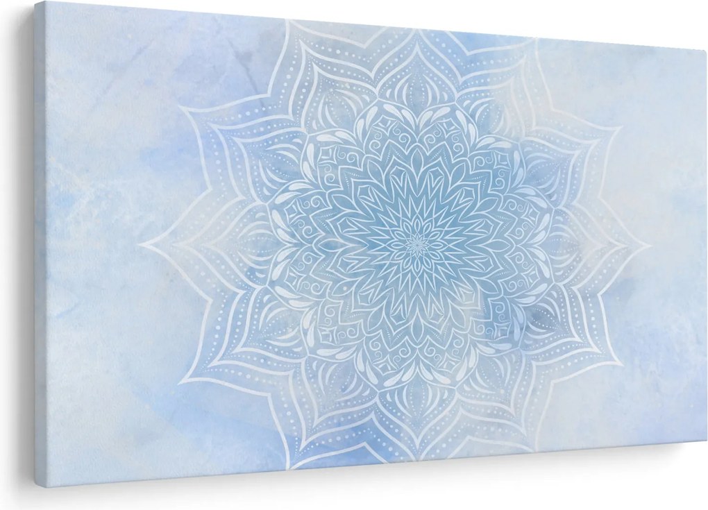 Kép - Téli mandala (90x60 cm)