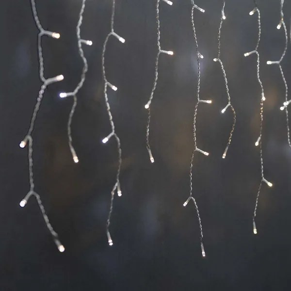 Nedis WIFILXC04W250 - LED Karácsonyi függöny 240xLED/11 funkció 8m IP65 Wi-Fi Tuya