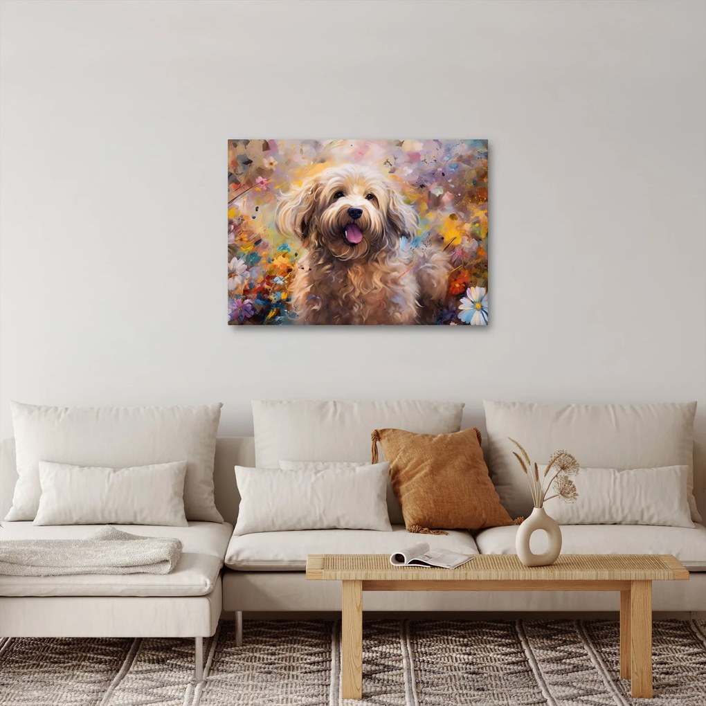 Kép - Happy Dog II. (70x50 cm)
