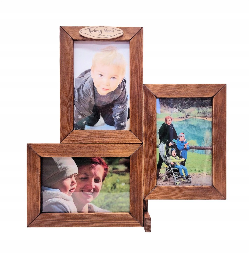 Képkeret 10x15 Fa Felirat Dedikálás Kedves Anyuka Anyák Napja