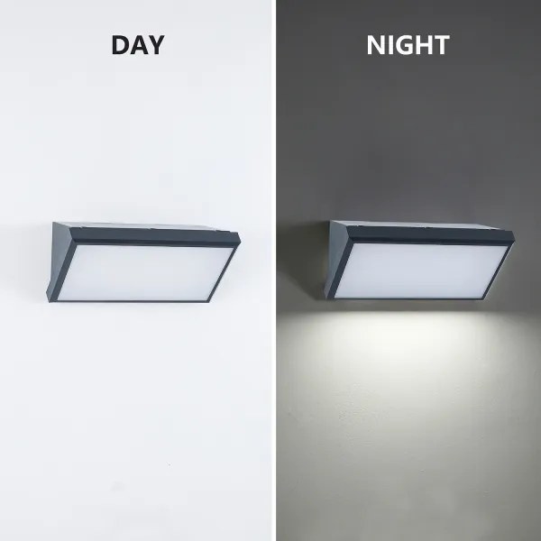 BRILAGI-LED RGBW kültéri fali lámpatest TRIANGLE 1xE27/12W/230V antracit IP65