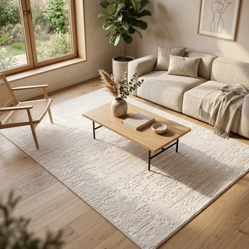 Krémszínű szőnyeg 200x290 cm Celeste – ESTE