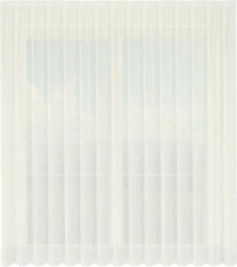 Készfüggöny 300X260, ekrü napellenző, sima, súlyzóval