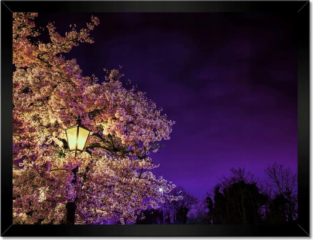 Poszterek keretben 40x30 Éjszakai motívum a nappaliba