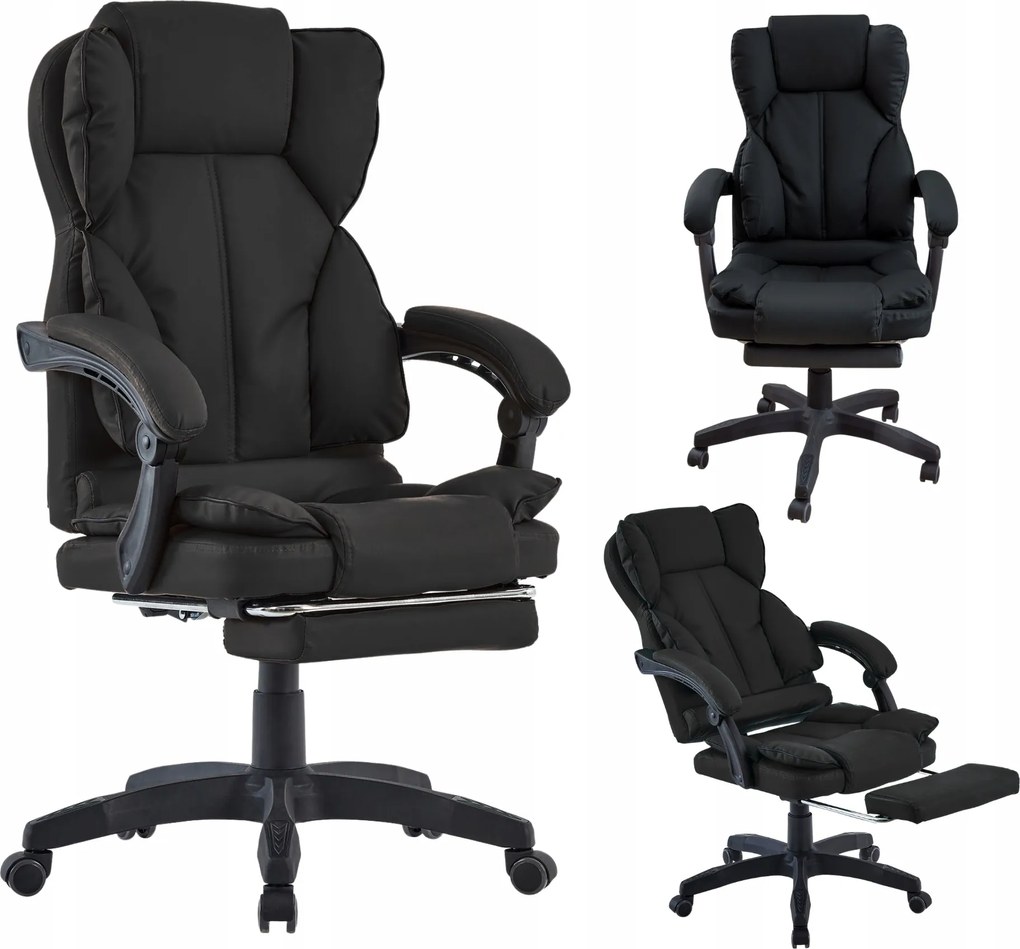 Irodai szék Főnöki szék Forgatható lábtartó emelővel a munkához