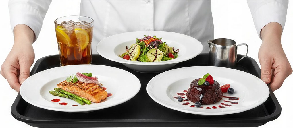 Pincér Tálca A Karneváli Téglalap Alakú Csúszásgátló 41.5×30.5×2 cm