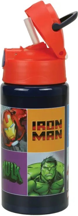 Bosszúállók Smash alumínium kulacs akasztóval 500 ml