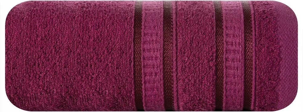 Mila bambusz törölköző 70x140 Eurofirany amaránt