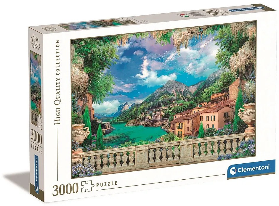 Tájkép Lush Terrace 3000 db-os puzzle Clementoni