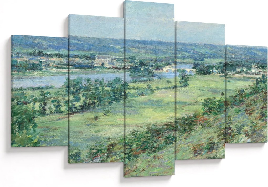Kép - Theodore Robinson, The Valley of the Seine, From the Hills of Giverny, reprodukciók (150x105 cm)