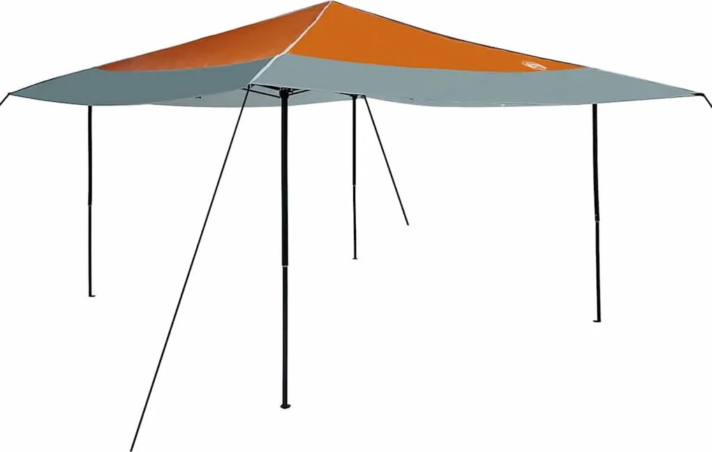vidaXL Tetősátor Narancssárga 395 x 395 x 251 cm szövet