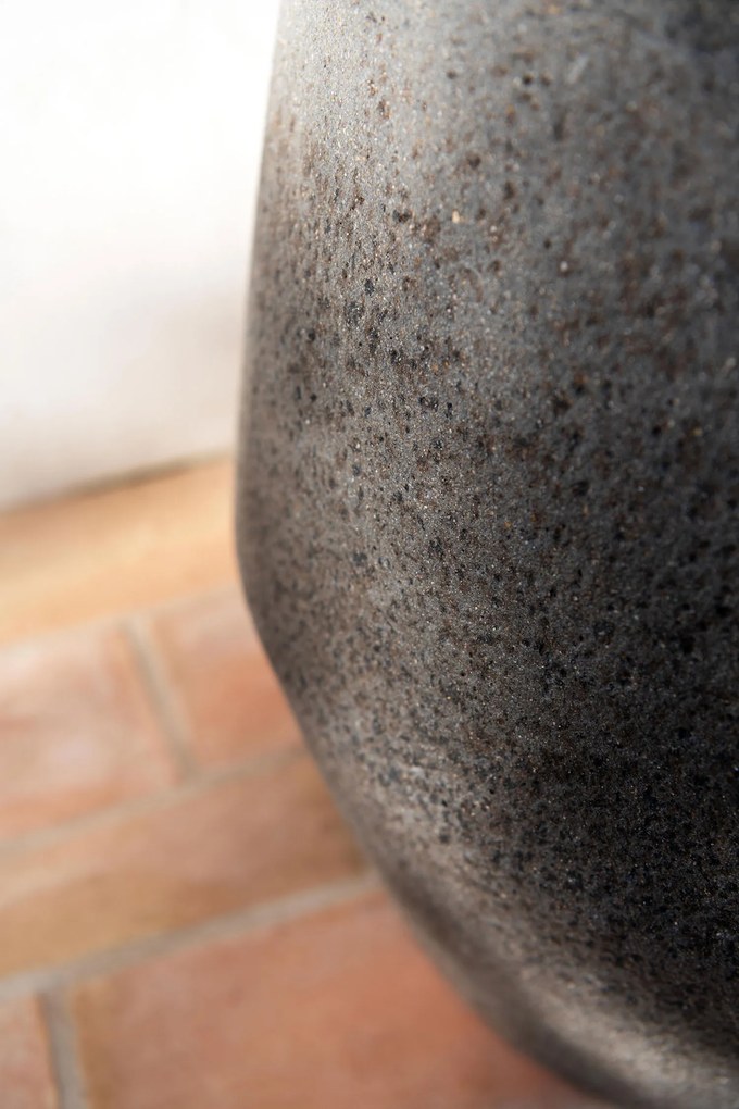 Pottery Pots Harley virágcserép, szürke diorit, többféle méretben - Fazekas edények méret: S - ⌀ 36, óra. 32 cm