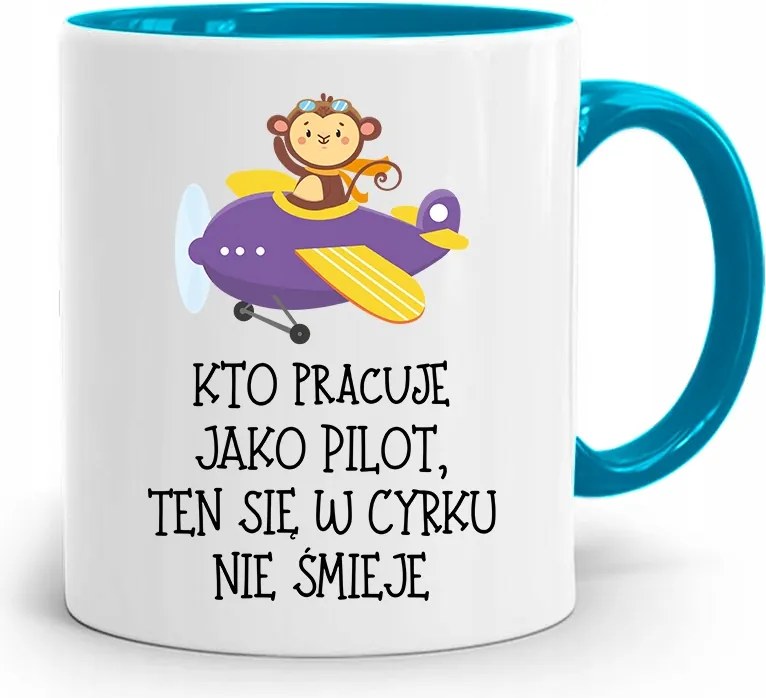 Távirányítós Kék Bögre Születésnapi Ajándék fényképes nyomtatással