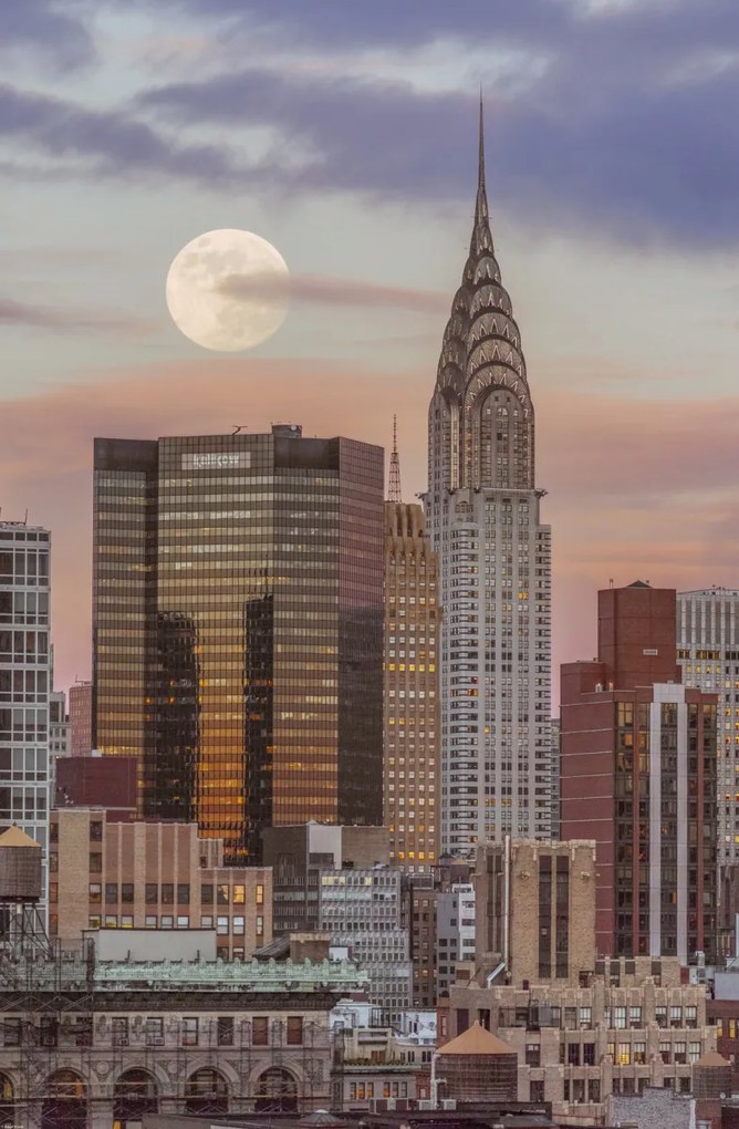 Poszter 56,6x86,4cm Chrysler Building New York 13, Assaf Frank