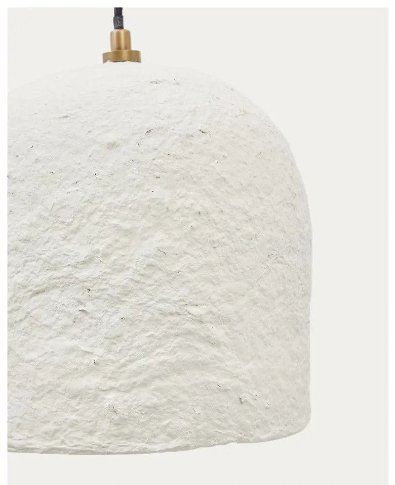 Fehér függőlámpa ø 25 cm Calvia – Kave Home