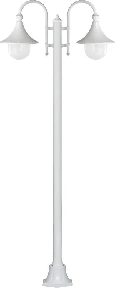 NOVOLUX 332E-G05X1A-01 TROM Kandeláber Fehér E27 IP43