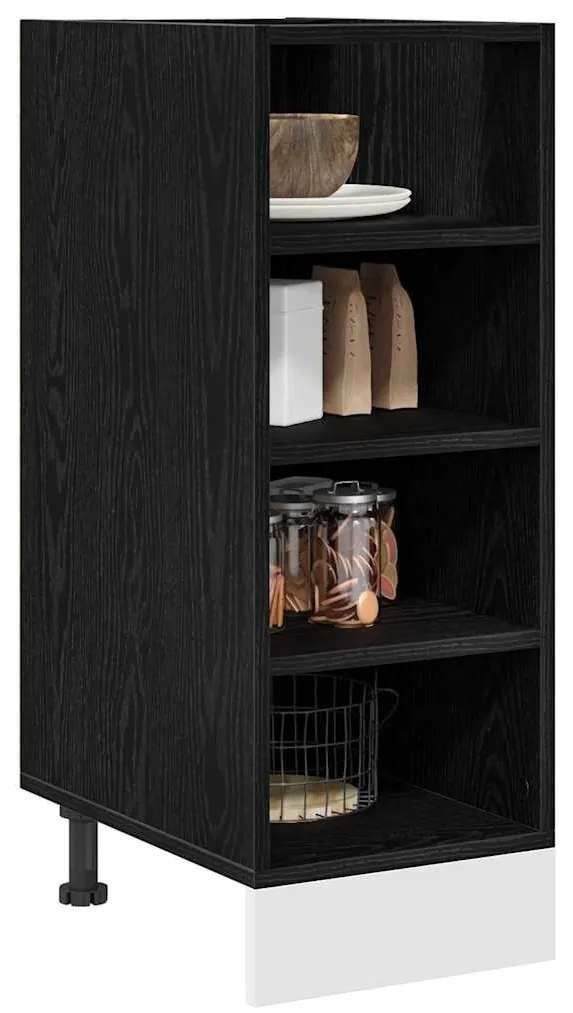 Konyhai alsó szekrény Riga Musta tammi 30 x 44,5 x 81,5 cm