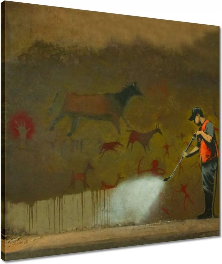 Festmények 50x50 Banksy Művészet eltávolítása