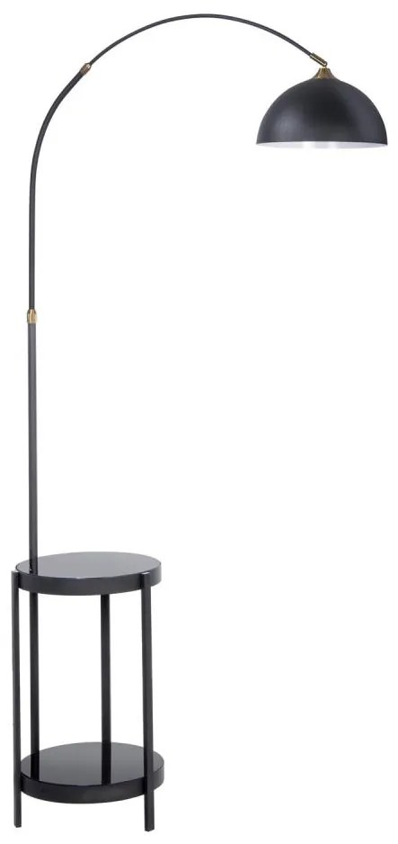 Állólámpa asztallal 1xE27/60W/230V fekete