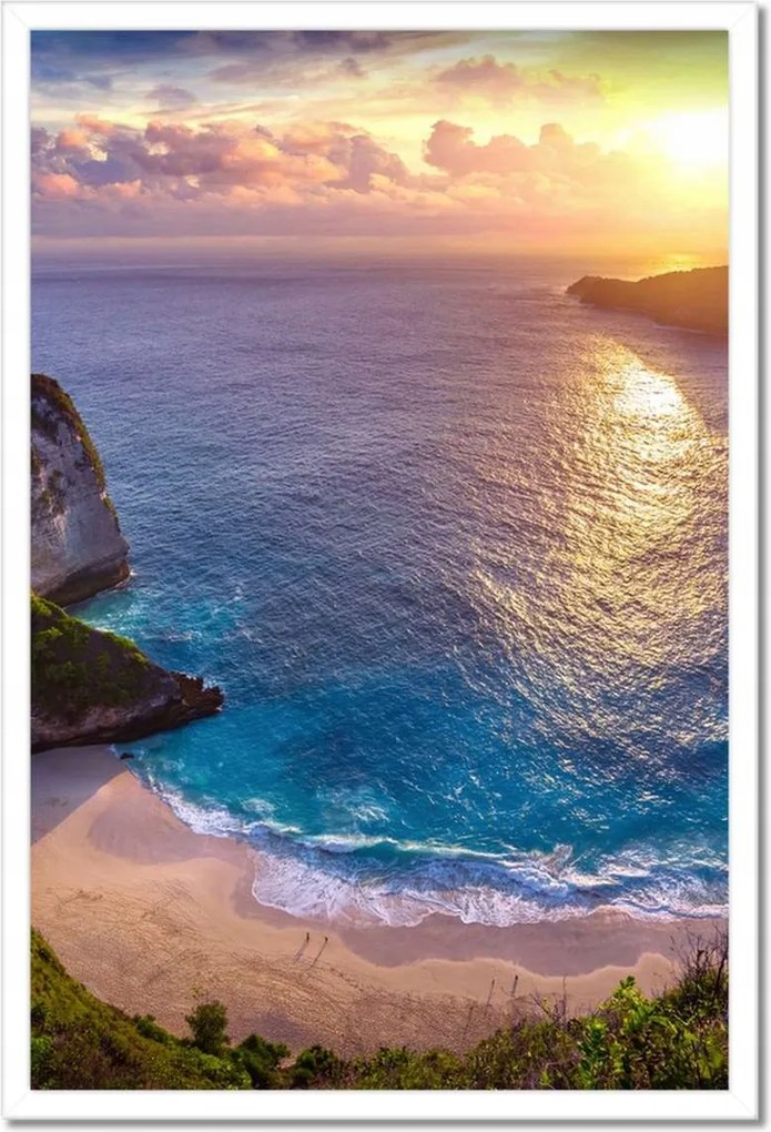 Poszterek keretben 40x60 Naplemente a tengerparton