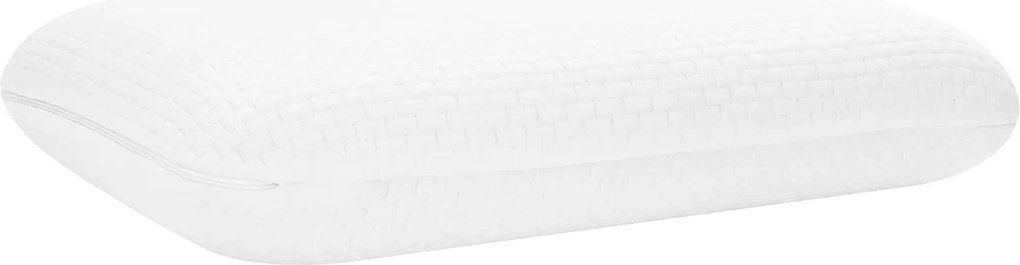vidaXL Alvó Párna Egyszínű Fehér 60 x 40 x 10 cm Memóriahab