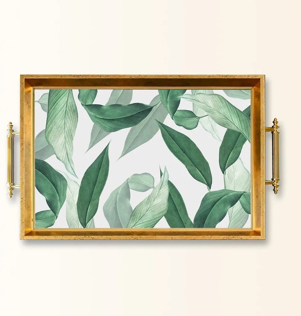 Üveg tálca, 38×24 cm – TPEA2