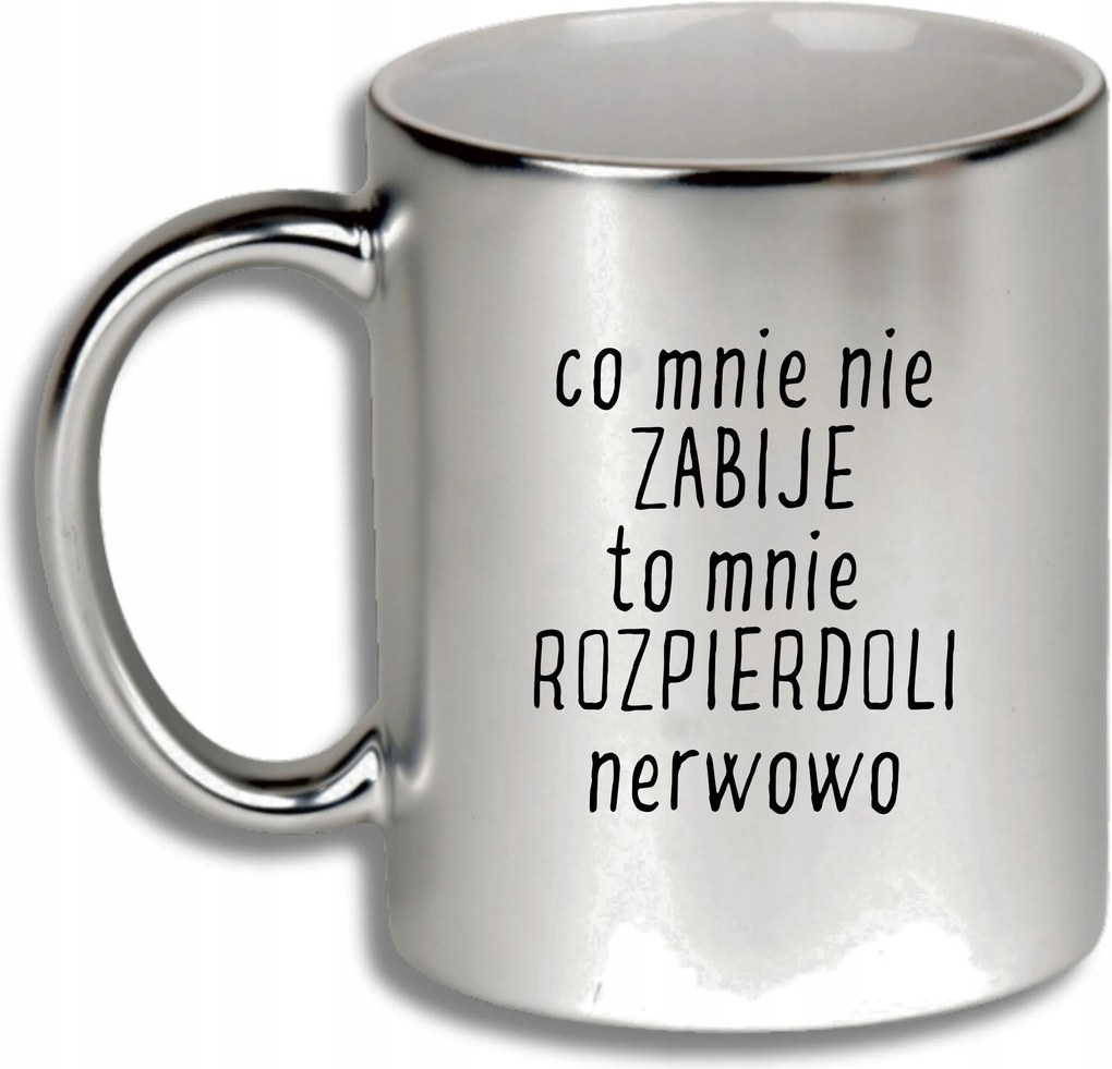 Ezüst Bögre Ajándék Különböző Alkalmakra, Ami Nem Öl Meg