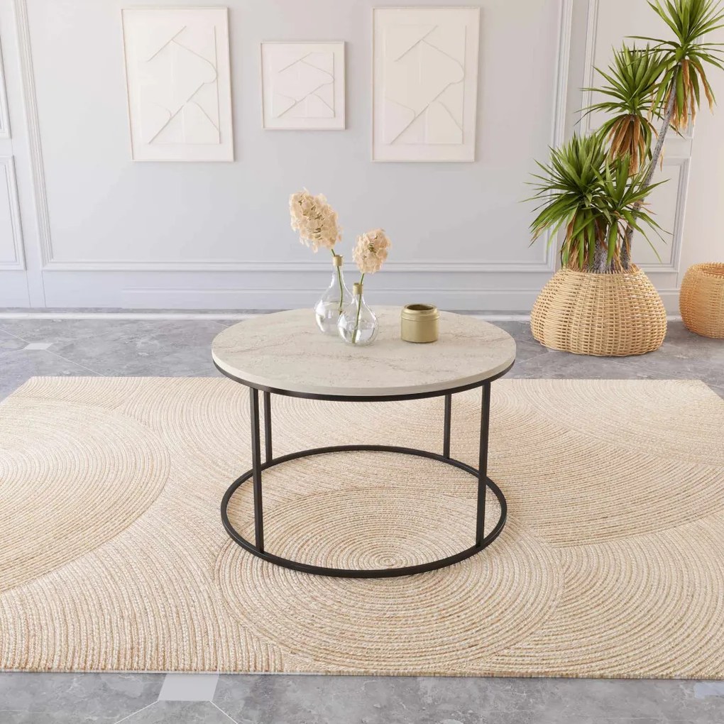 Royal - Black, Travertine