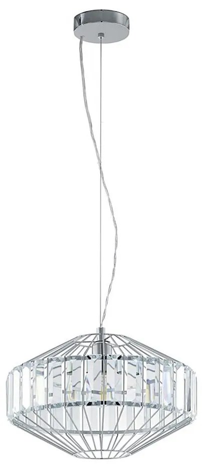 Eglo 96987 - Csillár zsinóron PEDROLA 1xE27/60W/230V