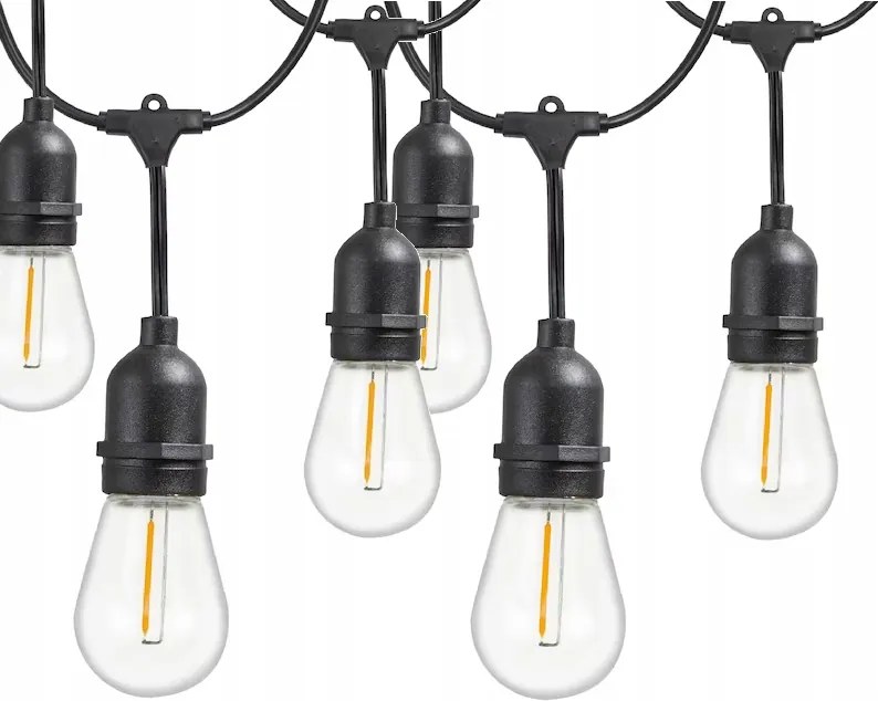 LED kerti fényfüzér LUCENT, 15 m