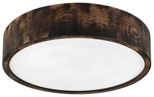 Brilagi - Mennyezeti lámpa CARVALHO SMOKEY 2xE27/60W/230V tölgy, átm. 37,5 cm