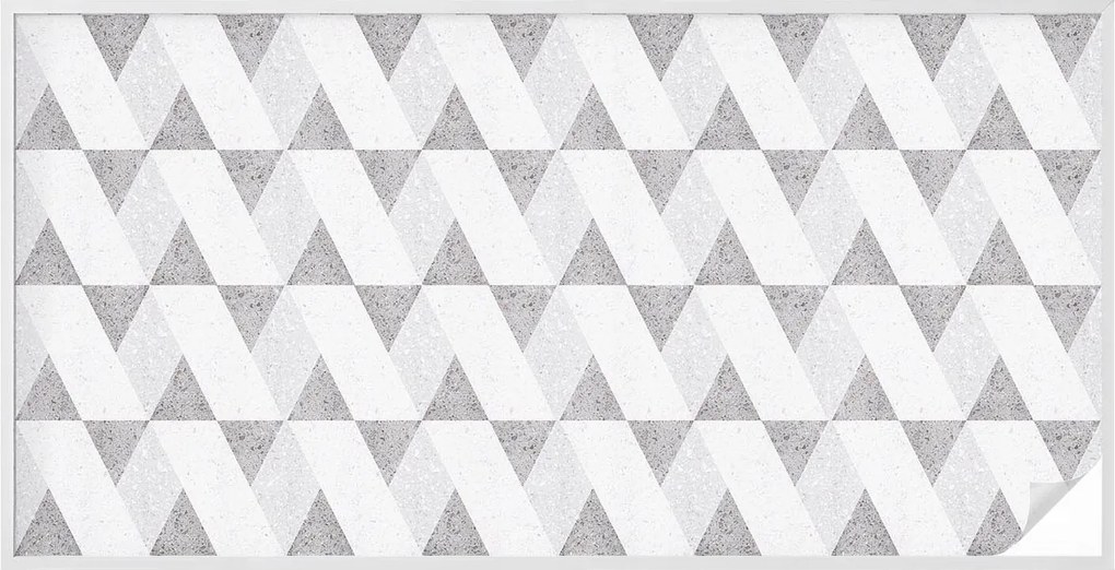 Furnér Ablakfólia Szélvédőre Adatvédelem Szürke háromszögek 200x100