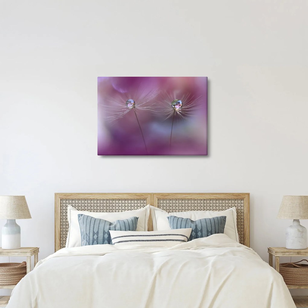 A cseppek képe a bolyhon (70x50 cm)