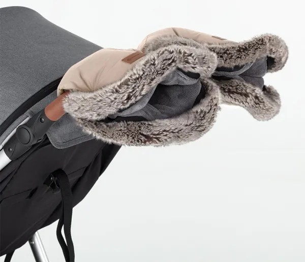 PETITE&amp;MARS - KÉSZLET Baba bundazsák 4 az 1-ben COMFY + babakocsi kézvédők Rózsa Petal