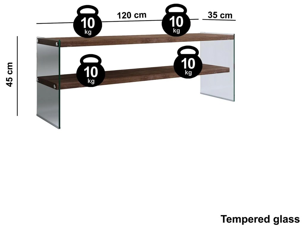 TV asztal Vamebo 5 (dió) . 1095510