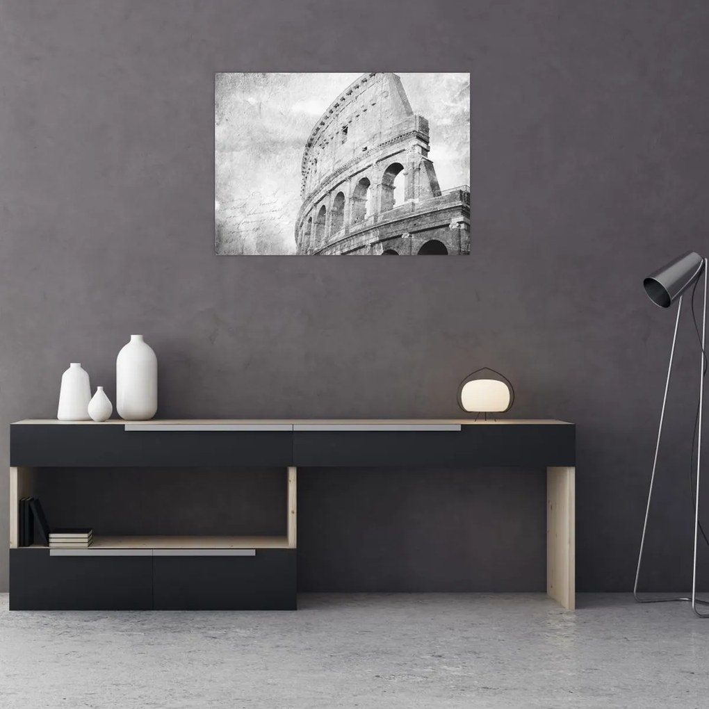 Kép - Vintage képeslap a városról N⁰1 (70x50 cm)