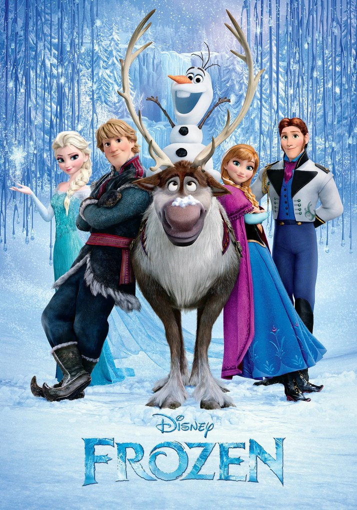 Poszter Vászonkép Frozen Jégvarázs 70x50 cm 16