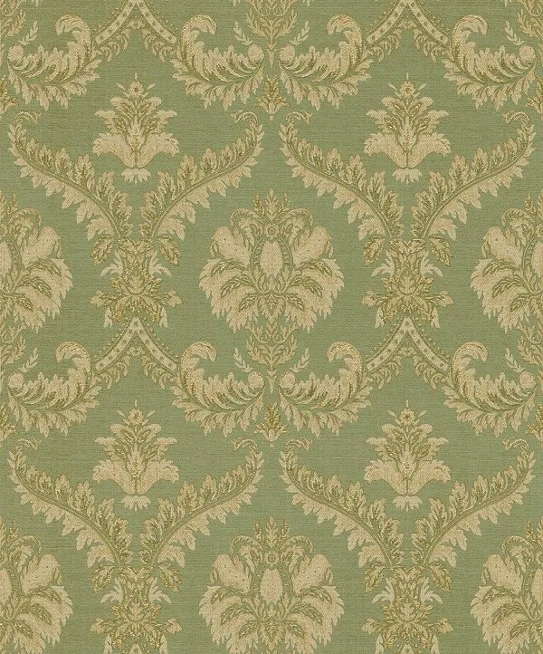 Parato Cristiana Masi The Best Classic & Elegant Imperiale arany-zöld neobarokk vlies tapéta – 23607