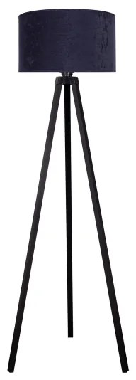 Brilagi - Állólámpa VELVET 1xE27/60W/230V wenge/kék