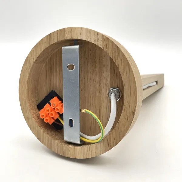 Brilagi - LED Fali lámpa ANTHONY 1xE14/40W/230V tölgy/barna